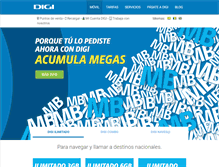 Tablet Screenshot of digimobil.es